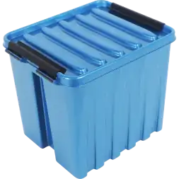 Контейнер с крышкой и клипсами Rox Box Original, 4,5 л, 210x170x175 мм, синий